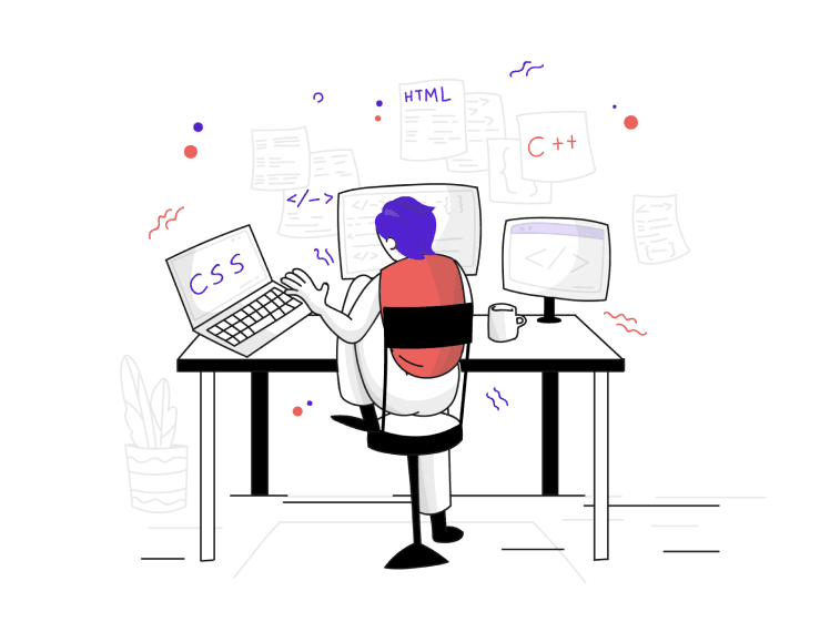 Developer illustration